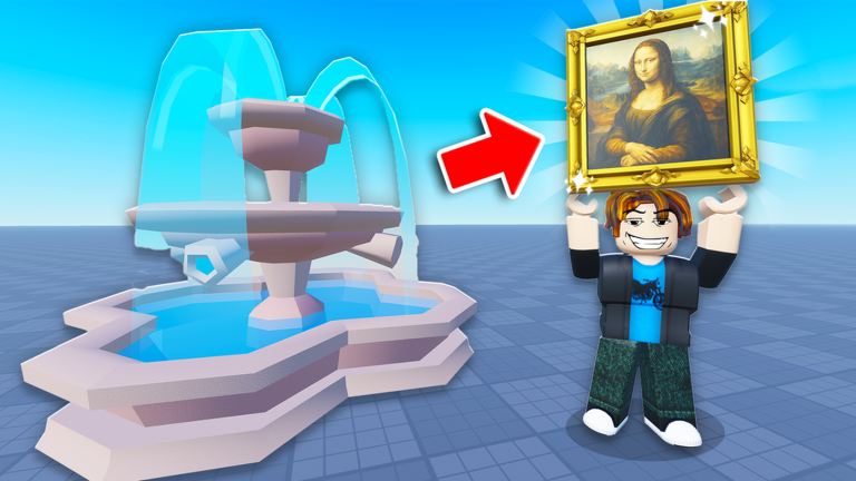 Official Throw a Coin magic fountain artwork